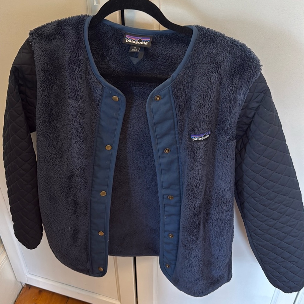 Patagonia mixed texture jacket